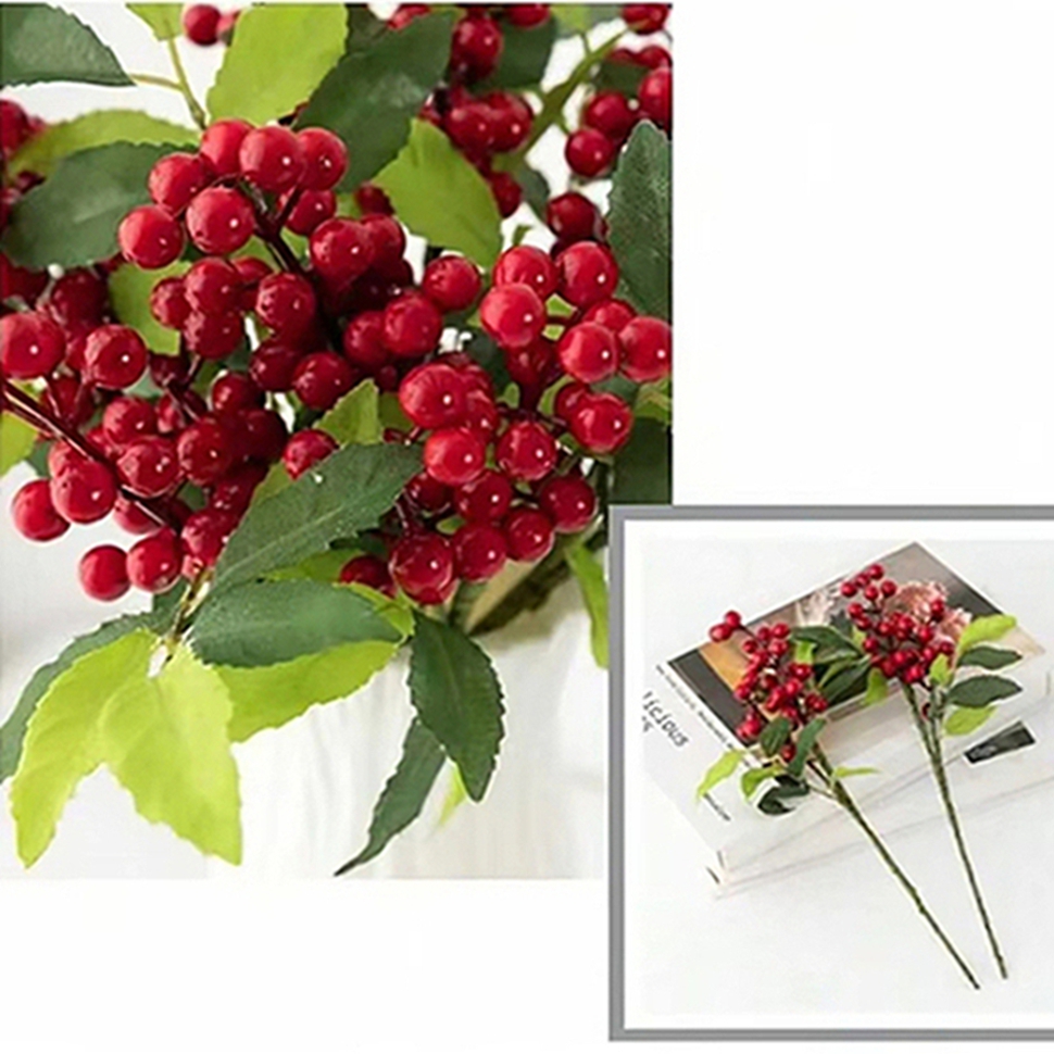 ต้นไม้ประดิษฐ์ ฮอลลี่ ผลสีแดงเ - Us Bonsai Garden บทวิจารณ์และราคา