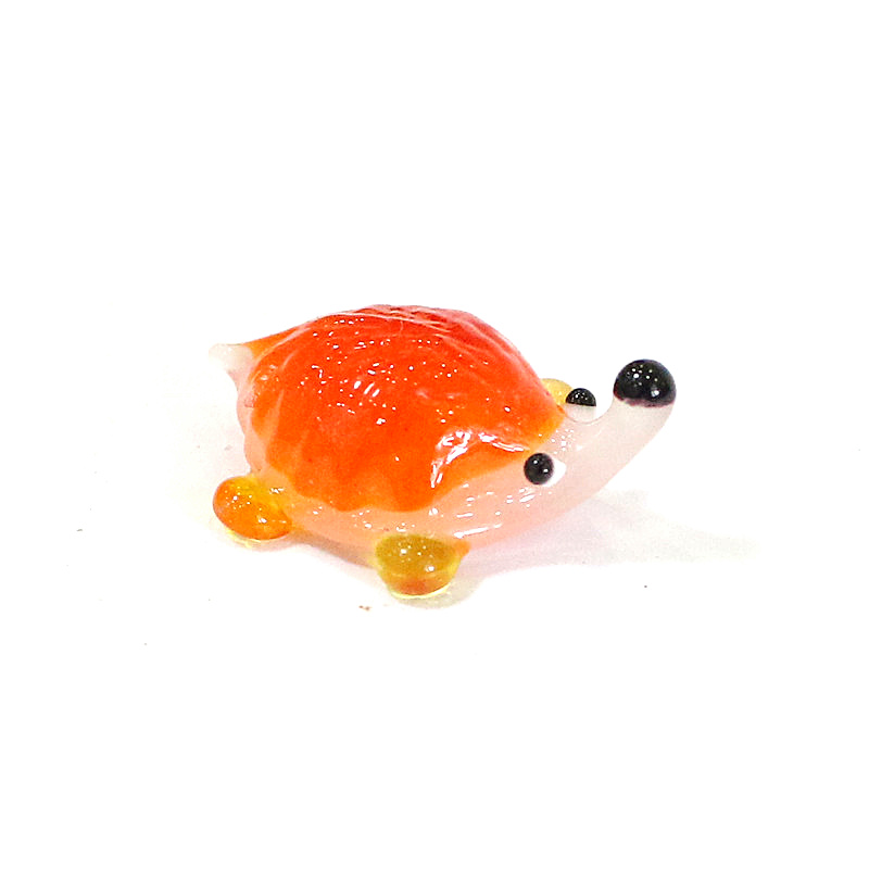 ทำด้วยมือมินิแก้วเม่นรูปปั้นน่ - Bonsai Garden Japan บทวิจารณ์และราคา