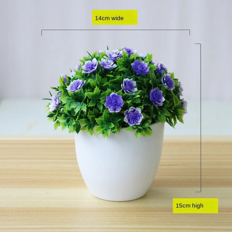 1Pcประดิษฐ์พืชBonsaiดอกไม้พืชด - Bonsai Gardenia บทวิจารณ์และราคา