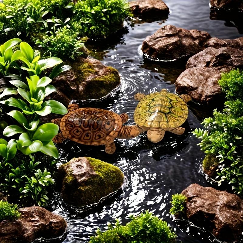 รูปปั้นเต่าขนาดเล็ก 6 ตัวสำหรั - Bonsai Gardenia บทวิจารณ์และราคา