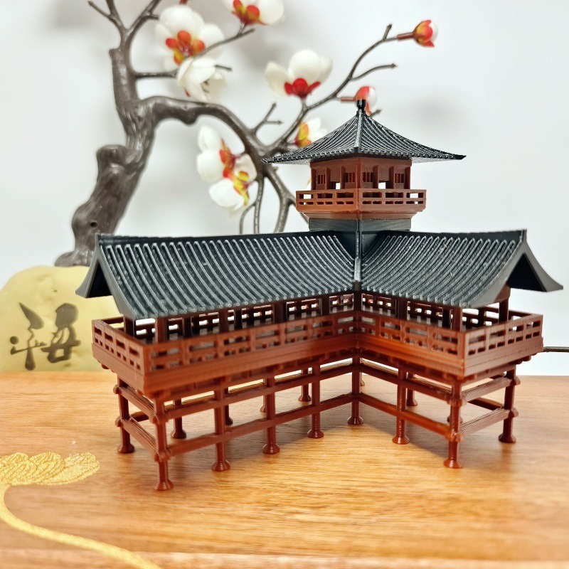 โมเดลสถาปัตยกรรมโบราณ รูปปั้นจ - Bonsai Garden Japan บทวิจารณ์และราคา