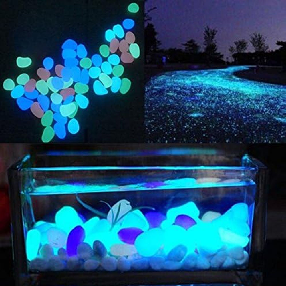 ถังปลา Rocks Glow Blue Pebbles - Bonsai Gardenia บทวิจารณ์และราคา