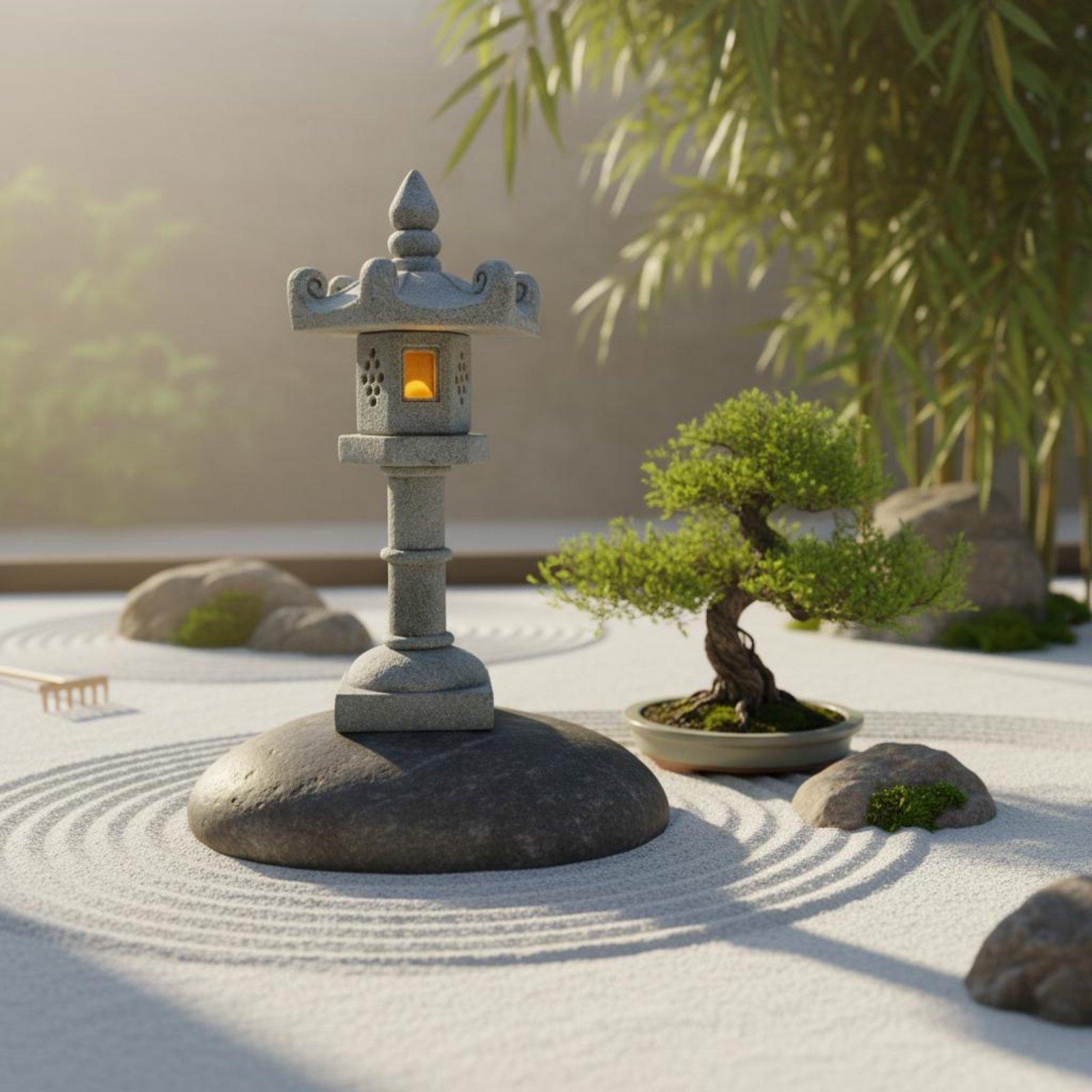 โคมไฟตกแต่งสวน โคมไฟญี่ปุ่น โค - Us Bonsai Garden บทวิจารณ์และราคา