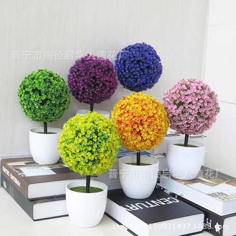 ต้นไม้ประดิษฐ์ขนาดเล็กในกระถาง - Bonsai Gardenia บทวิจารณ์และราคา