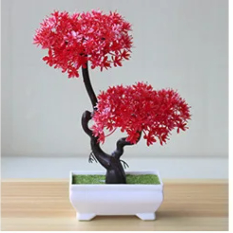 ต้นไม้ประดิษฐ์ขนาดเล็กในกระถาง - Bonsai Gardenia บทวิจารณ์และราคา