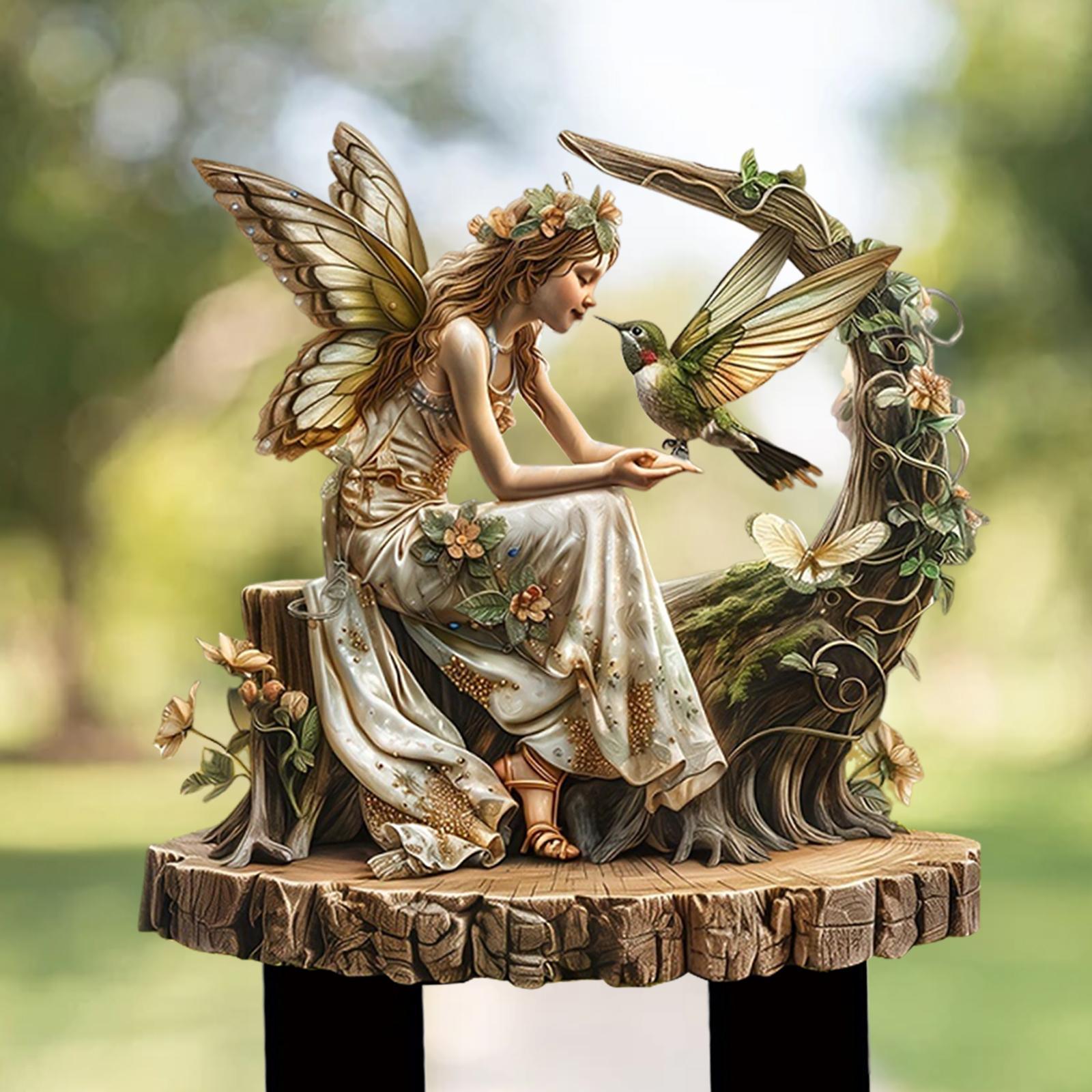 Fairy ตกแต่ง Garden Stake 2D ด - Bonsai Gardenia บทวิจารณ์และราคา