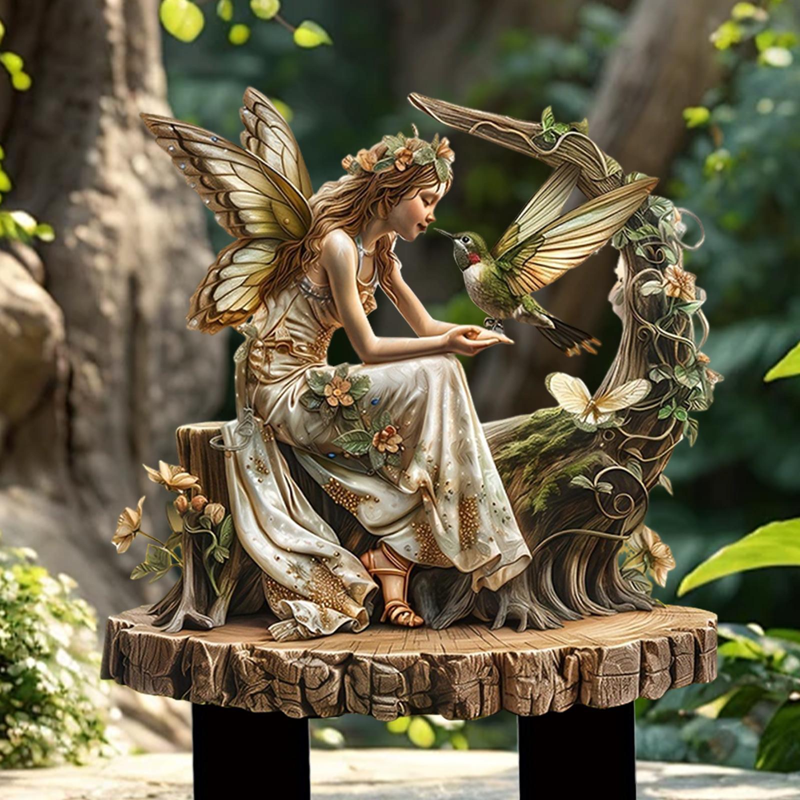 Fairy ตกแต่ง Garden Stake 2D ด - Bonsai Gardenia บทวิจารณ์และราคา