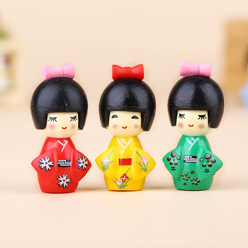 ตุ๊กตาสาวญี่ปุ่นน่ารัก ของตกแต - Bonsai Gardenia บทวิจารณ์และราคา