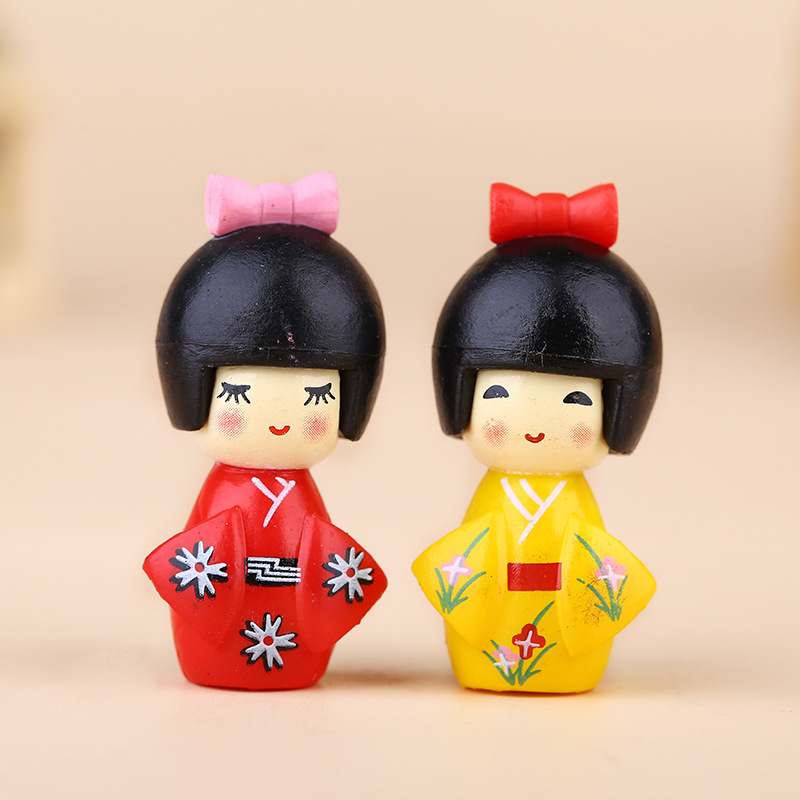 ตุ๊กตาสาวญี่ปุ่นน่ารัก ของตกแต - Bonsai Gardenia บทวิจารณ์และราคา