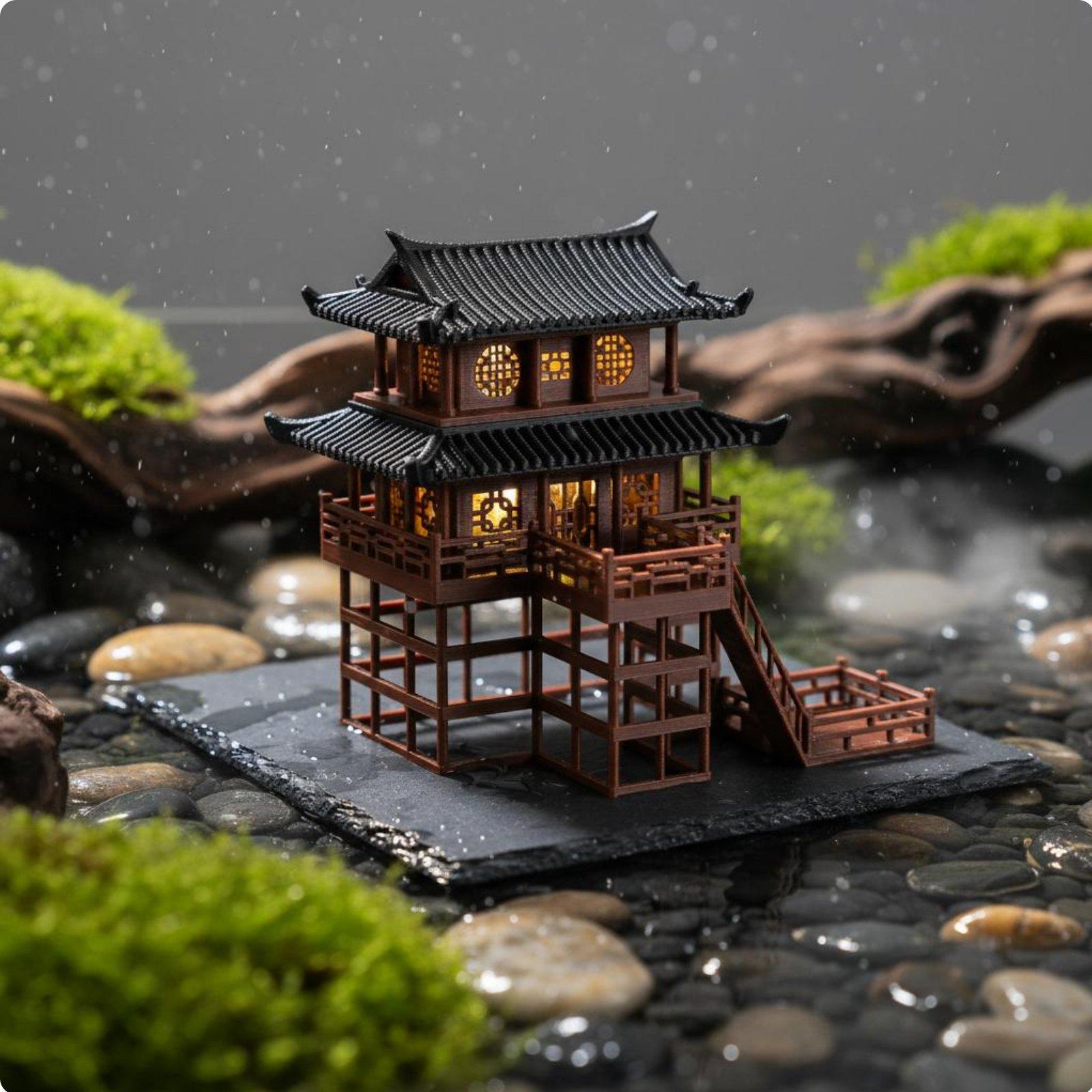 ศาลาพลาสติกตั้งโต๊ะทรงเจดีย์ขน - Us Bonsai Garden บทวิจารณ์และราคา
