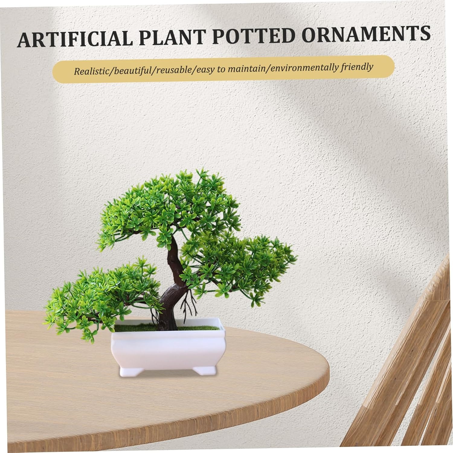 ต้นบอนไซประดิษฐ์ 1/2 ชิ้น ต้นไ - Bonsai Gardenia บทวิจารณ์และราคา